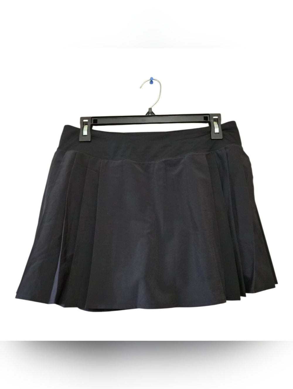 Lululemon Black Pleated Tennis Skirt Skort Built In Shorts Athletic Size 8 - Picture 2 of 6